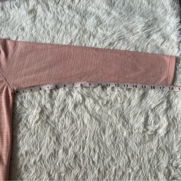 Free People FP Beach Sweater Bi-Coastal Cardigan Duster Papaya Sun Sz S - Picture 14 of 14